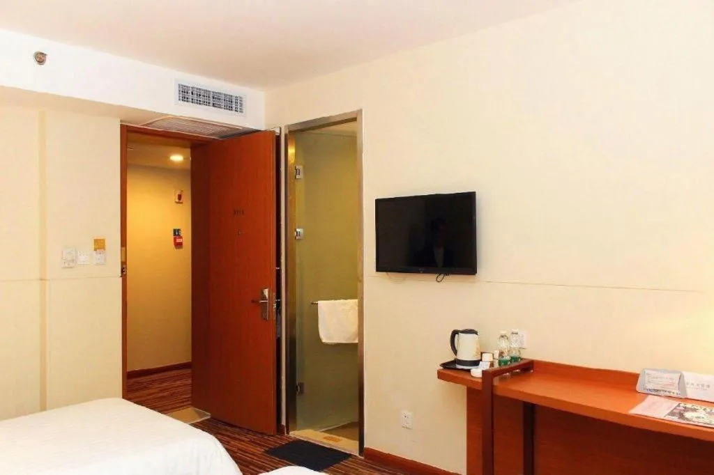 Bed in Jinjiang Inn Style Shenyang The Palace Huaiyuan Gate