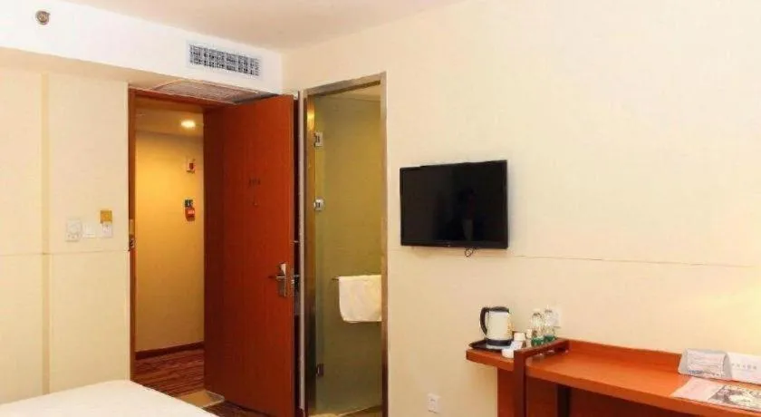 Bed in Jinjiang Inn Style Shenyang The Palace Huaiyuan Gate