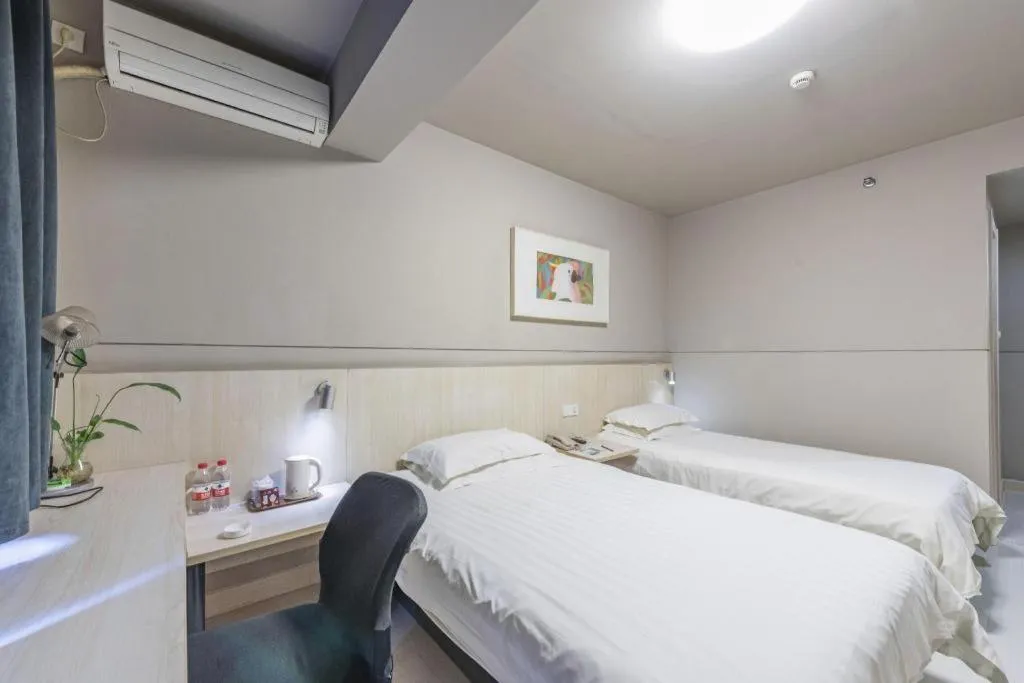 Bed in Jinjiang Inn Cixi Intime City Shanglinfang Pedestrian Street