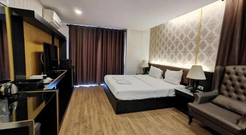 Bed in The Y Boutique Hotel