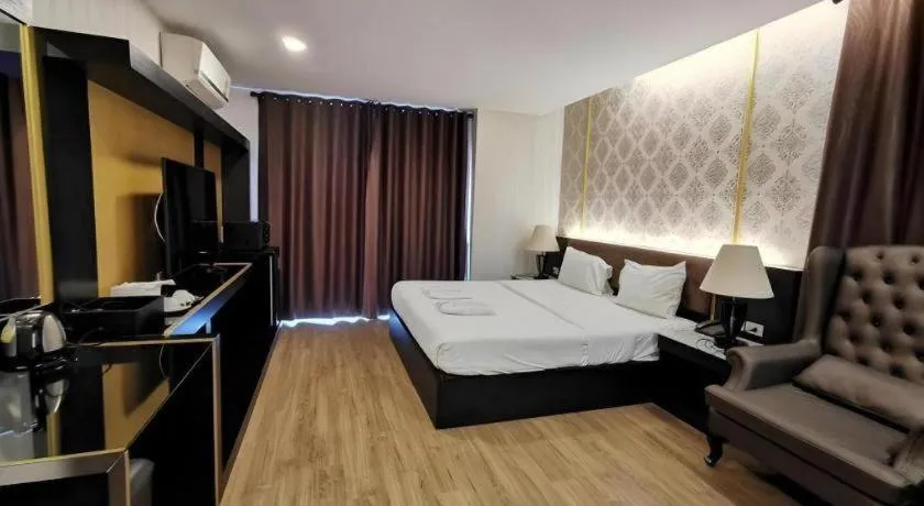 Bed in The Y Boutique Hotel