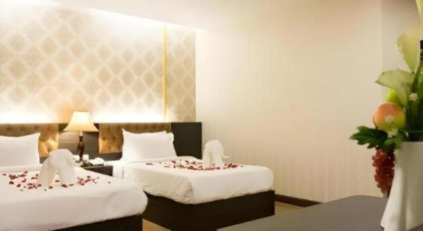 Bed in The Y Boutique Hotel