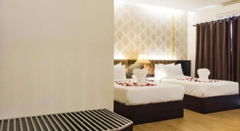 Bed in The Y Boutique Hotel