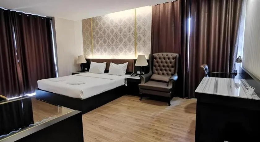 Bed in The Y Boutique Hotel