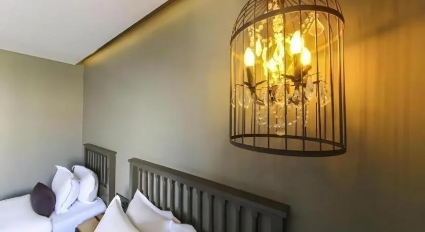 Bed in Daejeon Namoo Hotel