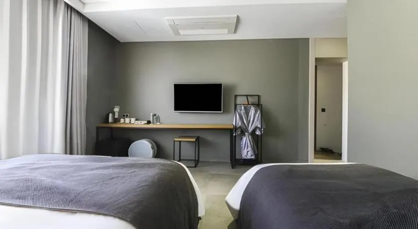 Bed in Daejeon Namoo Hotel