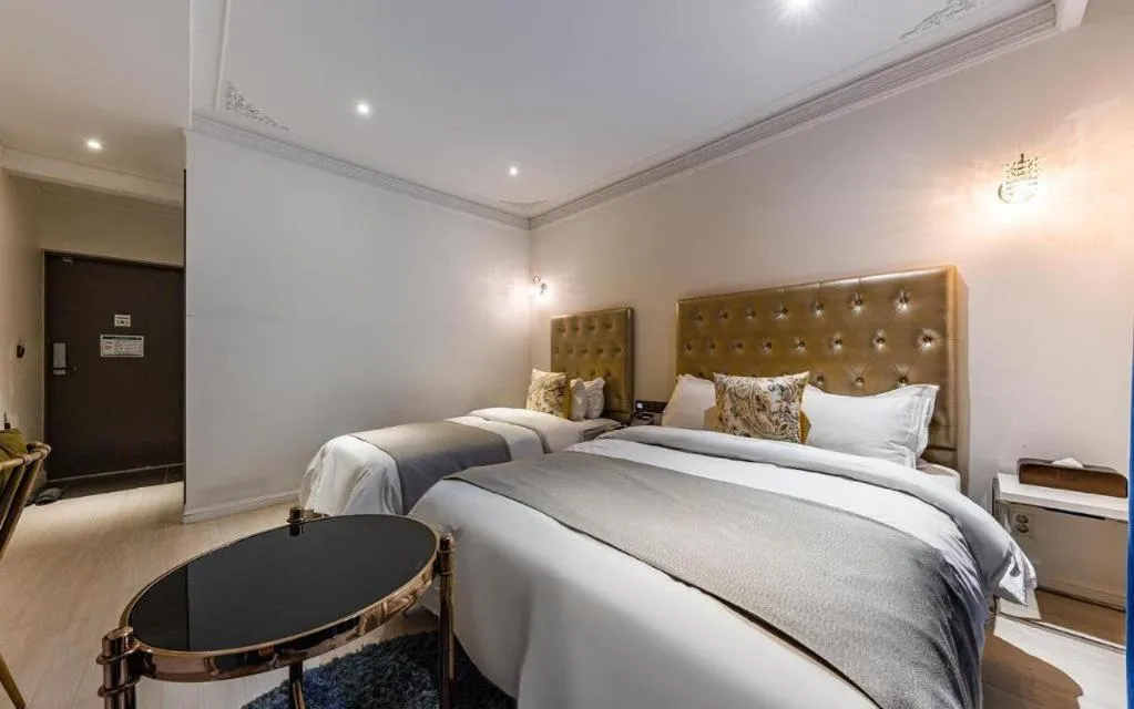 Bed in Daejeon Namoo Hotel