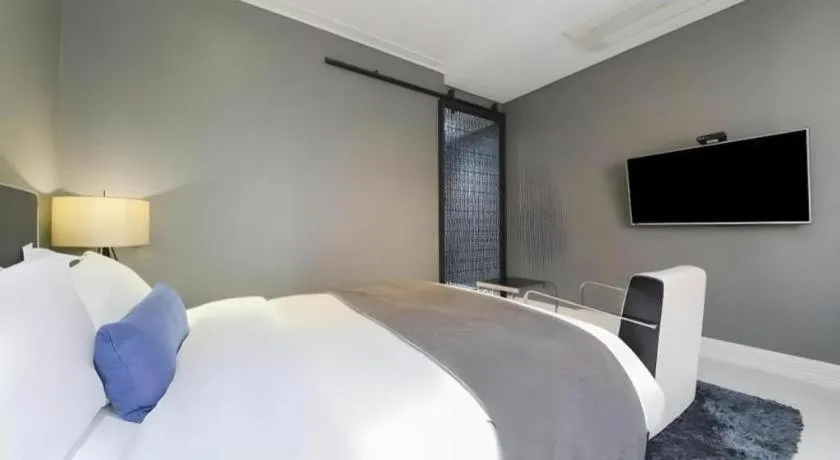 Bed in Daejeon Namoo Hotel