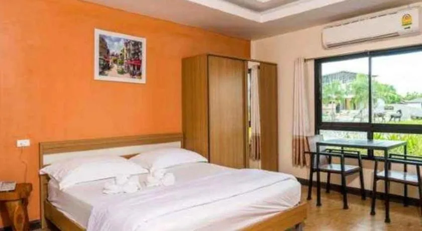 Bed in Prew Lom Chom Nam Resort