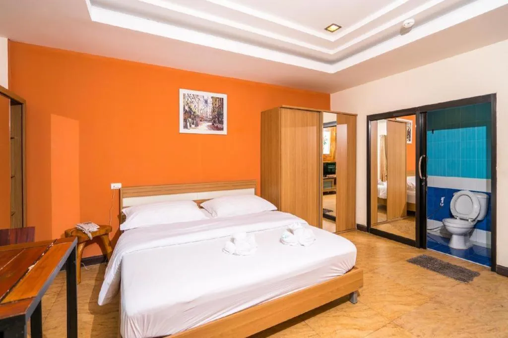 Bed in Prew Lom Chom Nam Resort