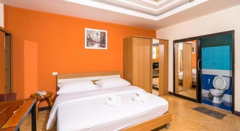 Bed in Prew Lom Chom Nam Resort