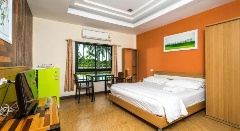 Bed in Prew Lom Chom Nam Resort