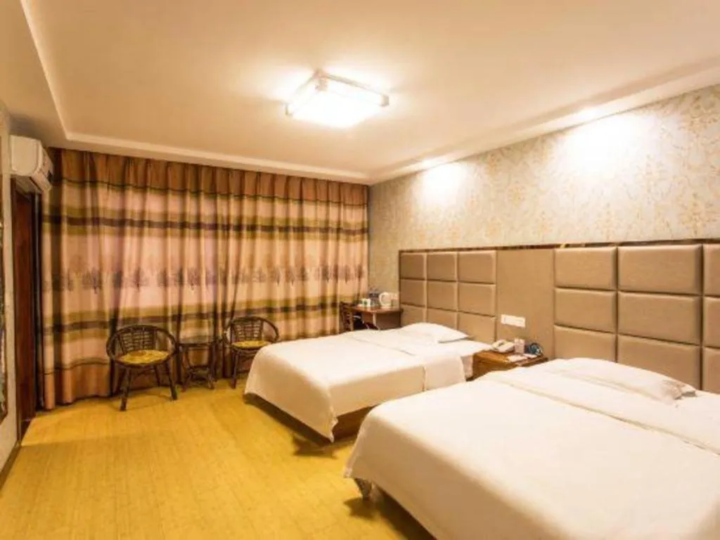 Bed in GreenTree Inn Suzhou Guanqian Street Yinguo Lane Business Hotel
