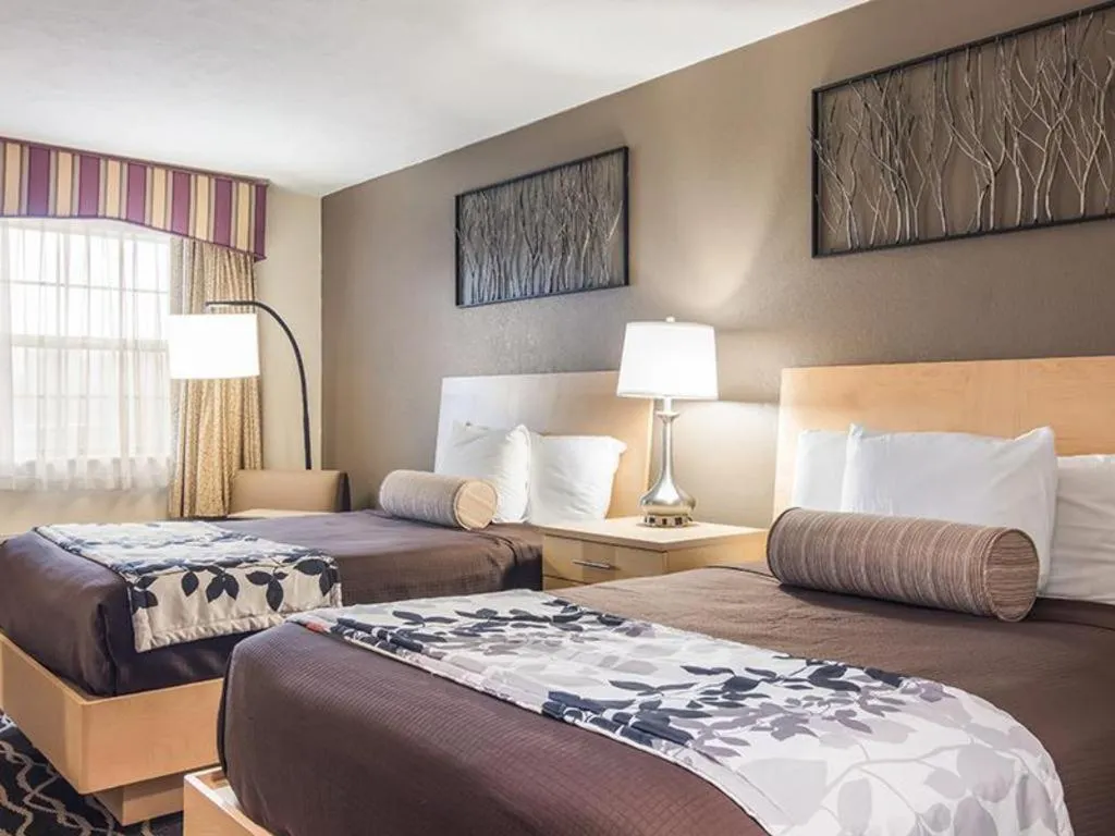 Bed in Americas Best Value Inn Alliance