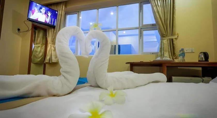 Bed in The Mou Hotel