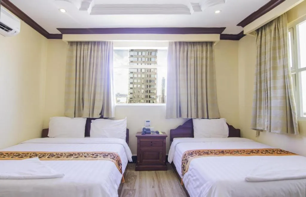 Bed in The Mou Hotel