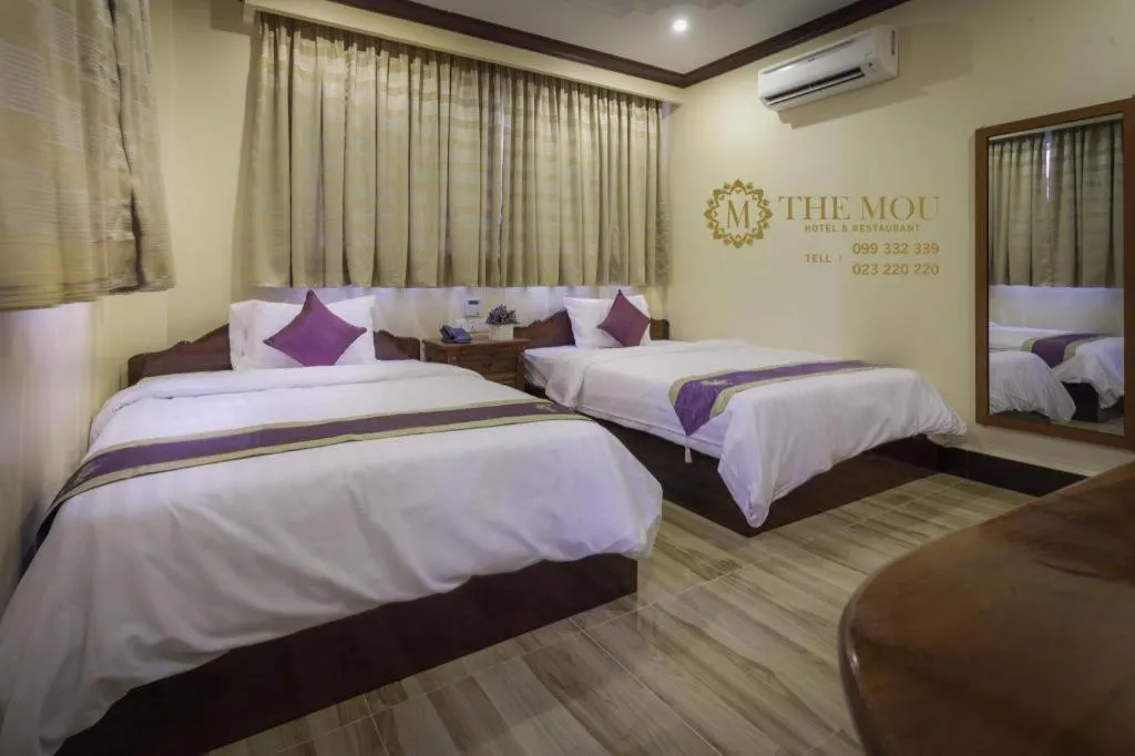 Bed in The Mou Hotel