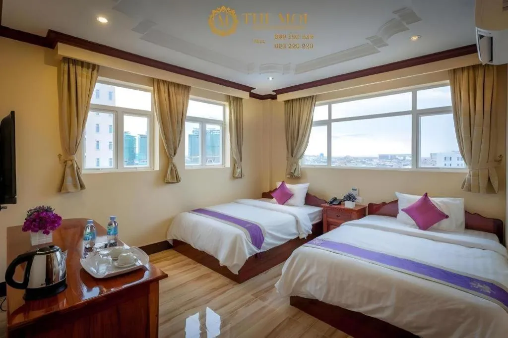 Bed in The Mou Hotel