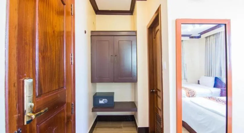 Bed in The Mou Hotel