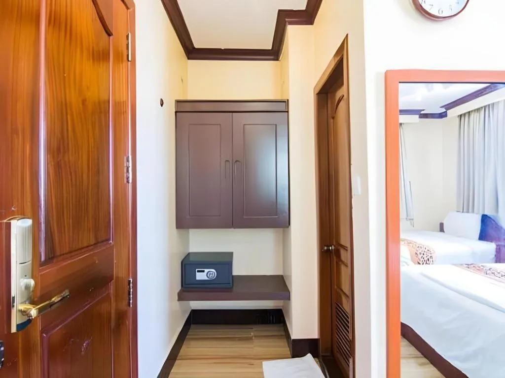 Bed in The Mou Hotel