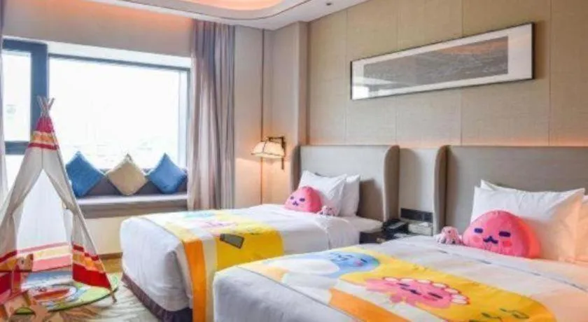 Bed in Wyndham Grand Plaza Royale Huayu Chongqing