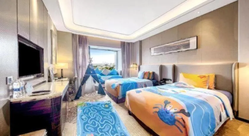 Bed in Wyndham Grand Plaza Royale Huayu Chongqing