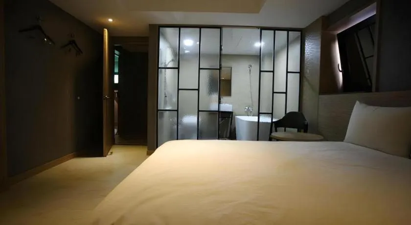 Bed in Hotel TreeShade Dongdaemun