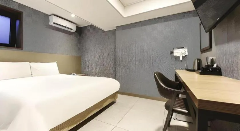 Bed in Hotel TreeShade Dongdaemun