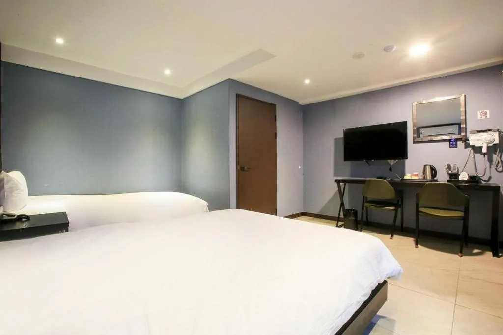 Bed in Hotel TreeShade Dongdaemun