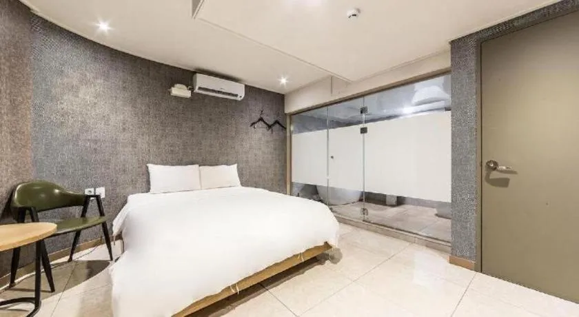 Bed in Hotel TreeShade Dongdaemun