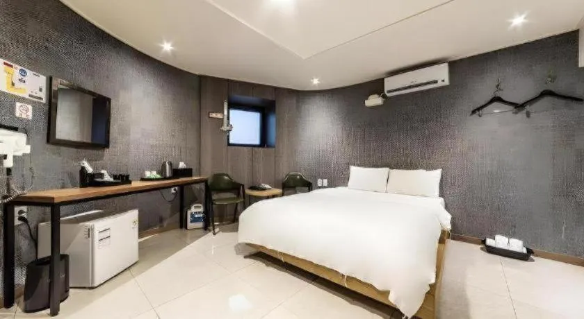 Bed in Hotel TreeShade Dongdaemun