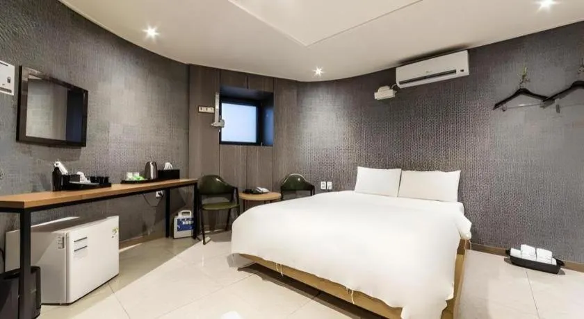Bed in Hotel TreeShade Dongdaemun