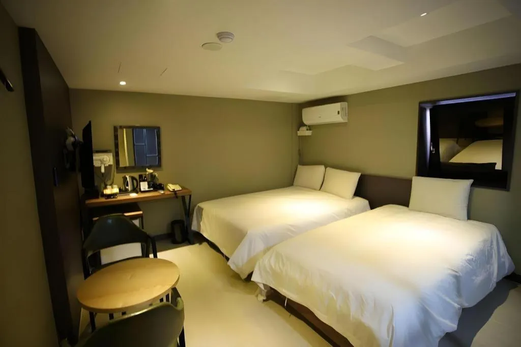 Bed in Hotel TreeShade Dongdaemun