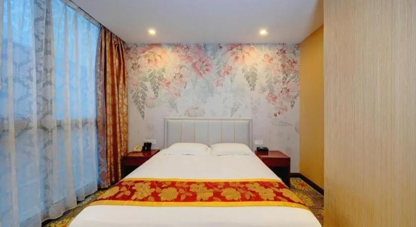 Bed in Junlai Hotel Pudong Airport Shanghai