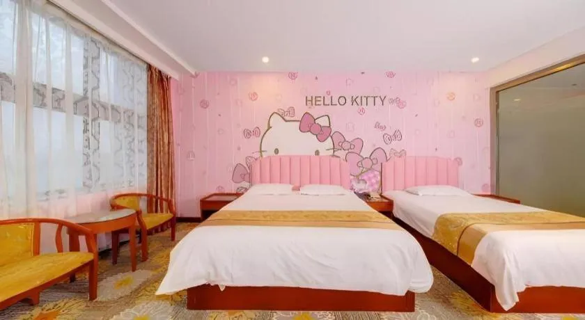 Bed in Junlai Hotel Pudong Airport Shanghai