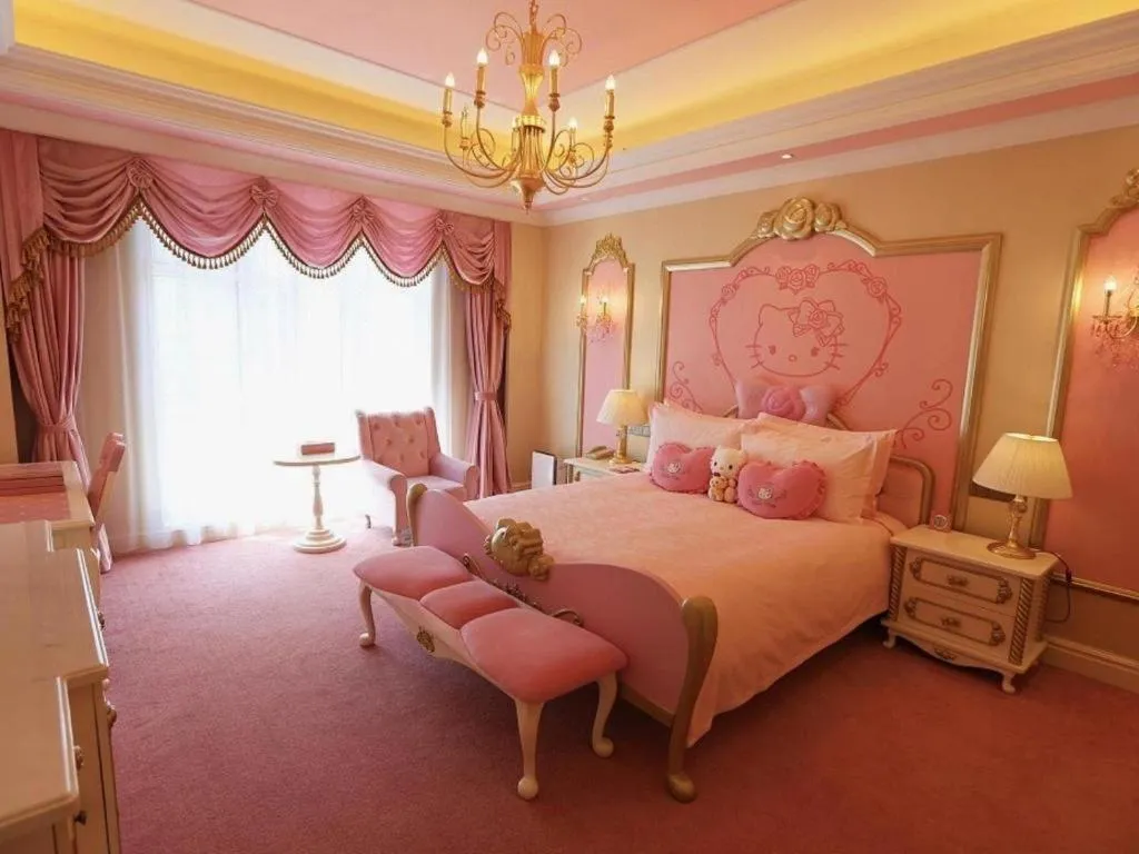 Bed in Yin Run Jin Jiang Castle Hotel