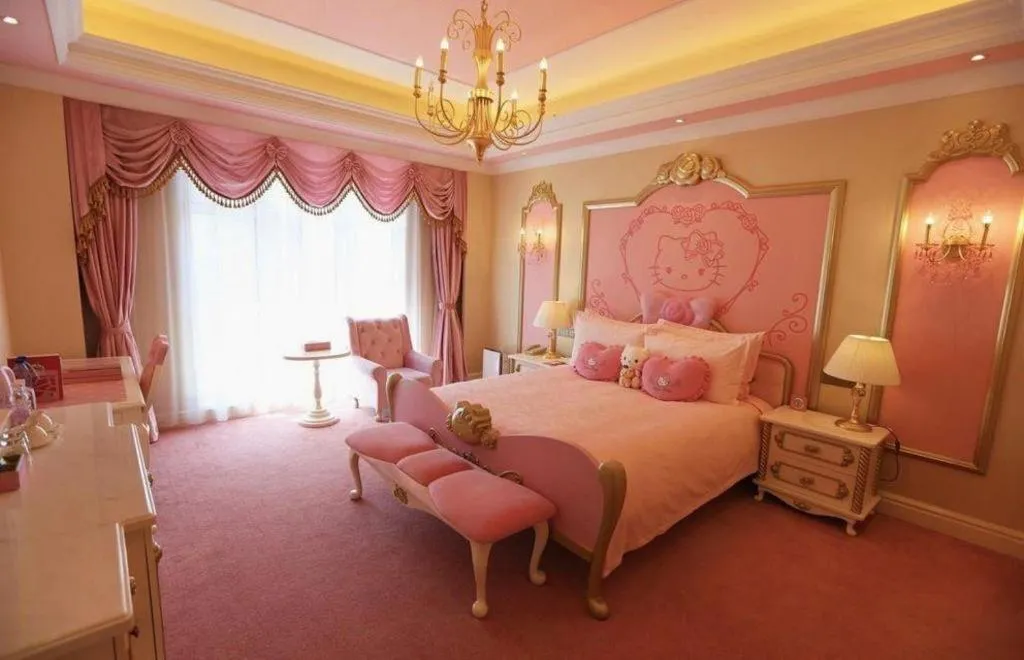 Bed in Yin Run Jin Jiang Castle Hotel