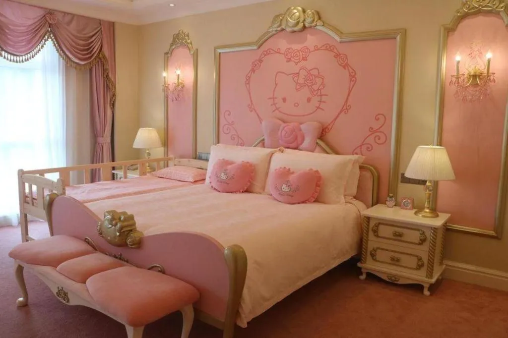 Bed in Yin Run Jin Jiang Castle Hotel