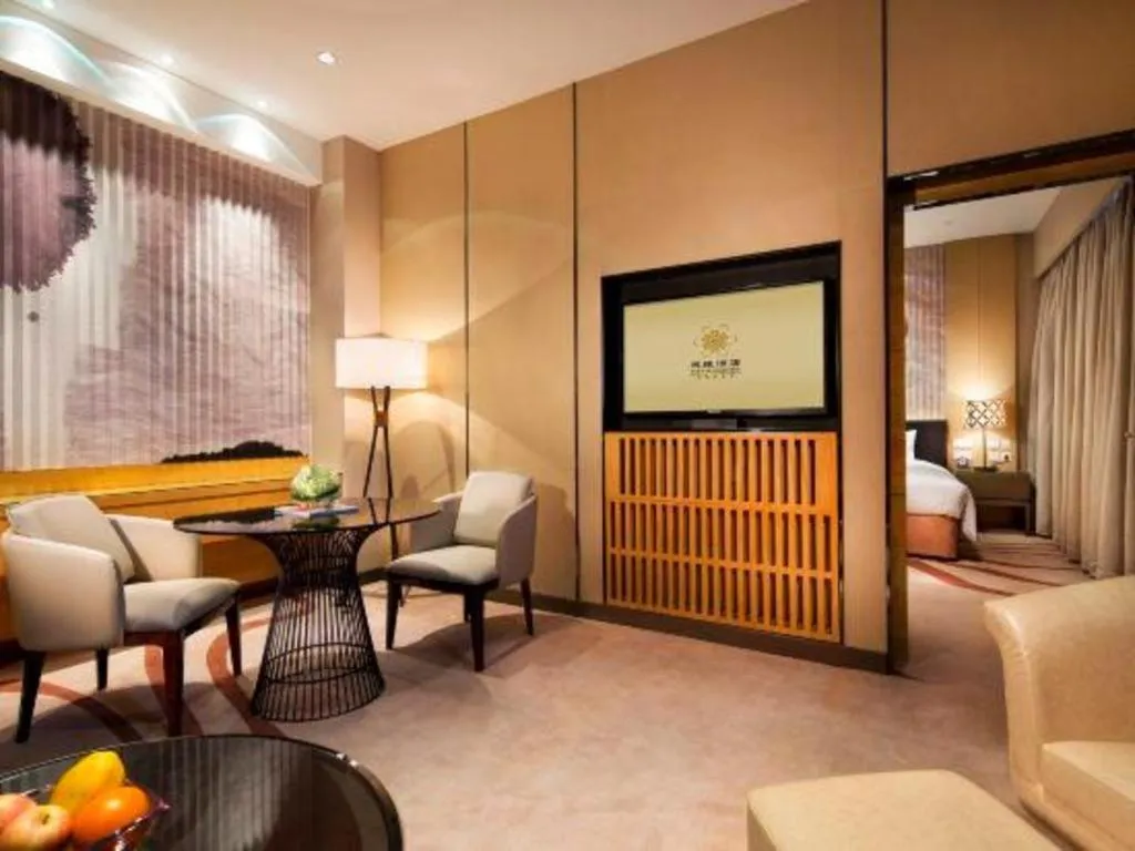 Bed in Urumqi Tianyuan Hotel