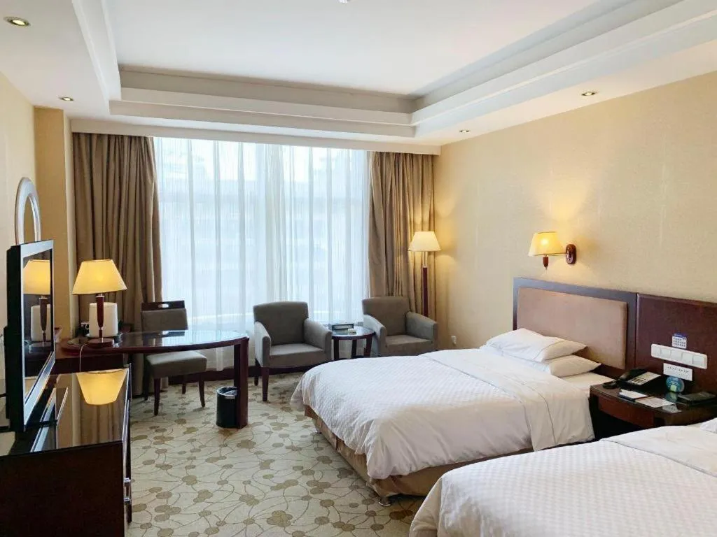 Bed in Urumqi Tianyuan Hotel