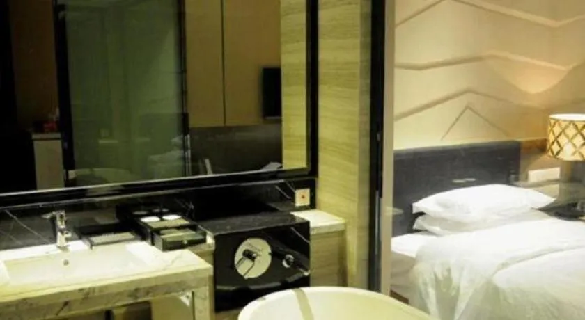 Bed in Urumqi Tianyuan Hotel