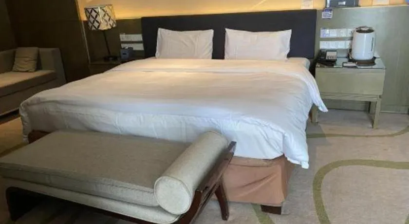 Bed in Urumqi Tianyuan Hotel