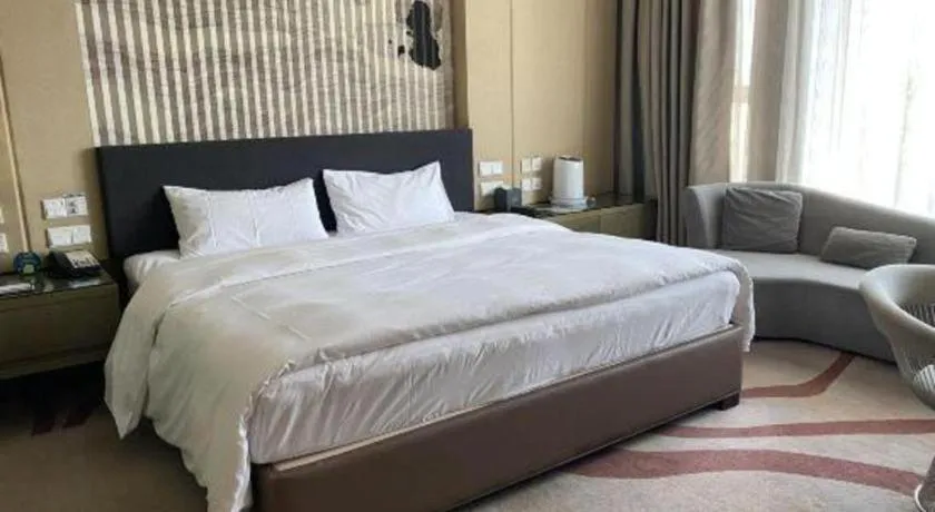 Bed in Urumqi Tianyuan Hotel