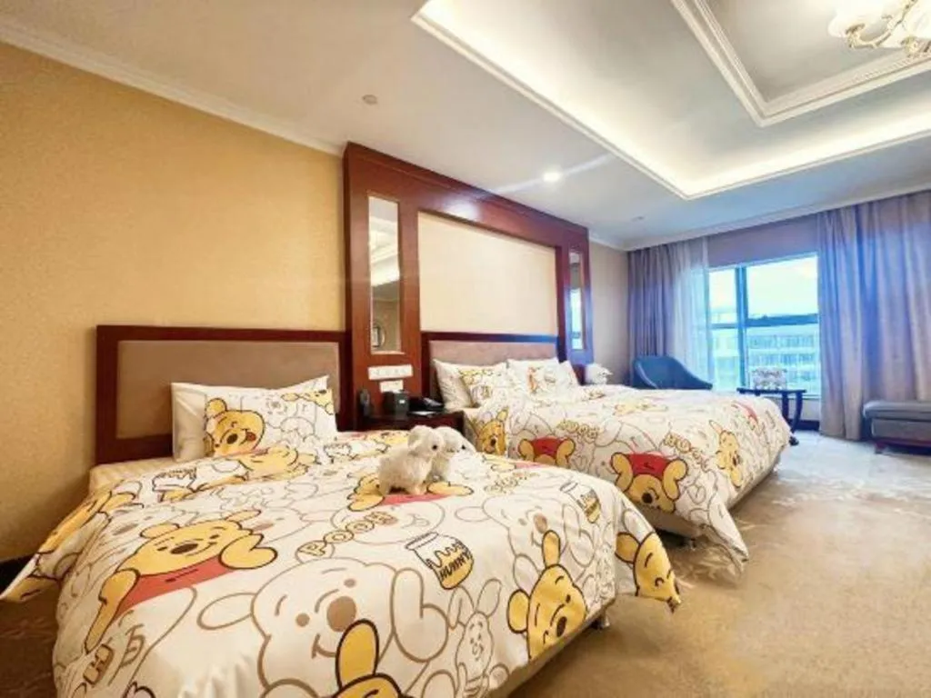 Bed in Urumqi Tianyuan Hotel