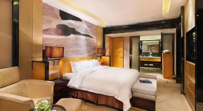 Bed in Urumqi Tianyuan Hotel