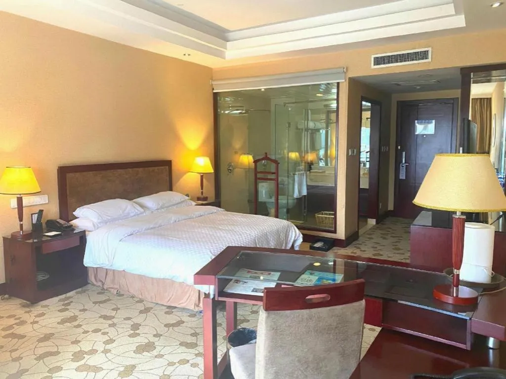 Bed in Urumqi Tianyuan Hotel