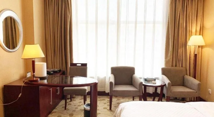 Bed in Urumqi Tianyuan Hotel