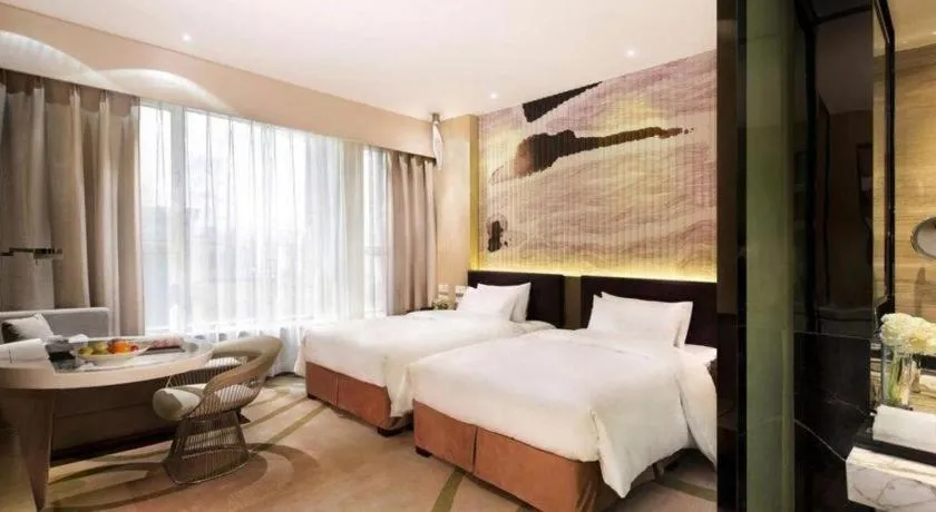 Bed in Urumqi Tianyuan Hotel