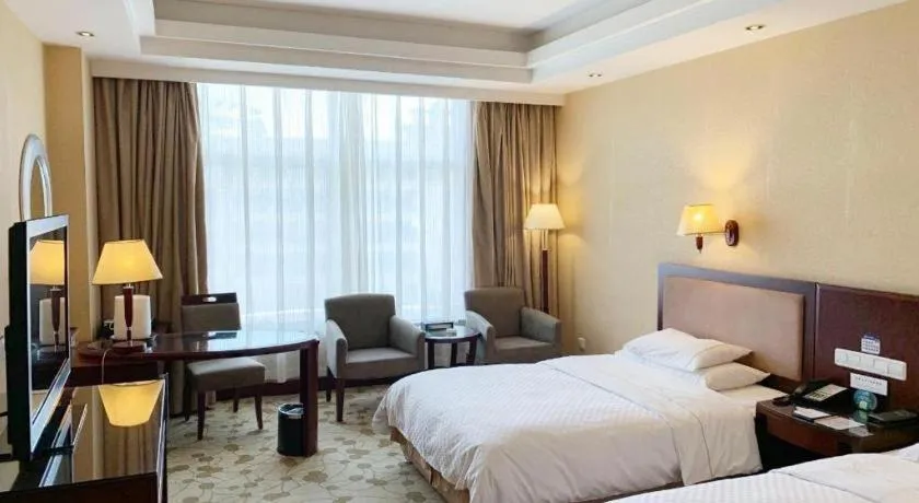 Bed in Urumqi Tianyuan Hotel