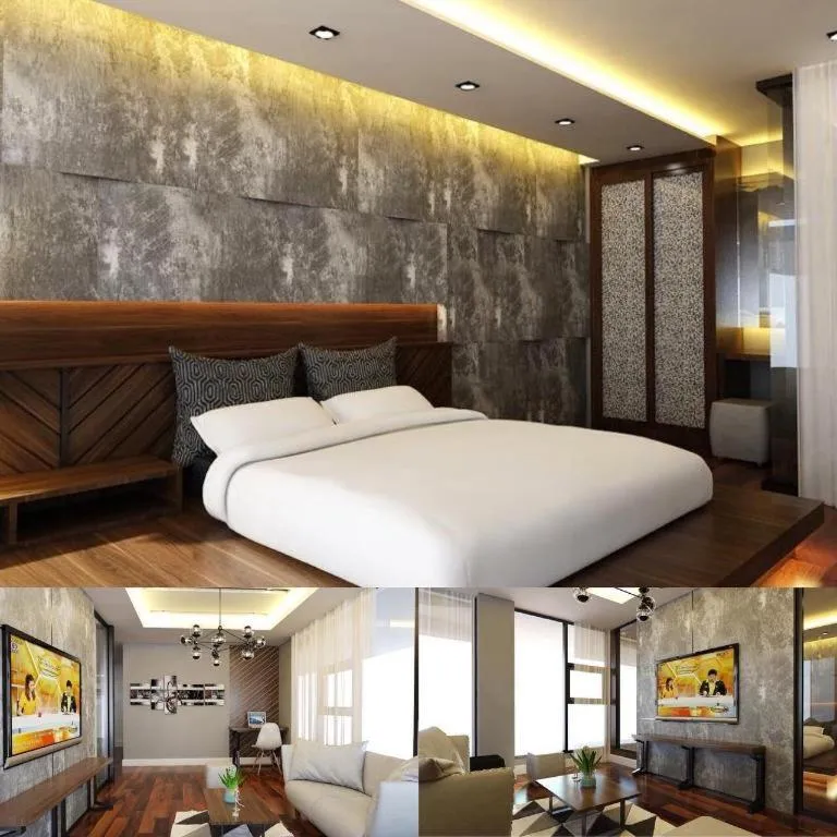 Bed in Alvarez Hotel